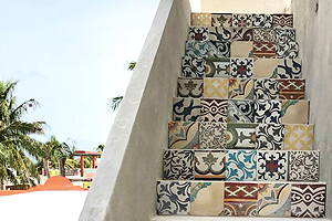 Decorated Dzununcan Tiles