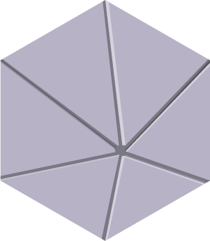 Hexagonal Relieve