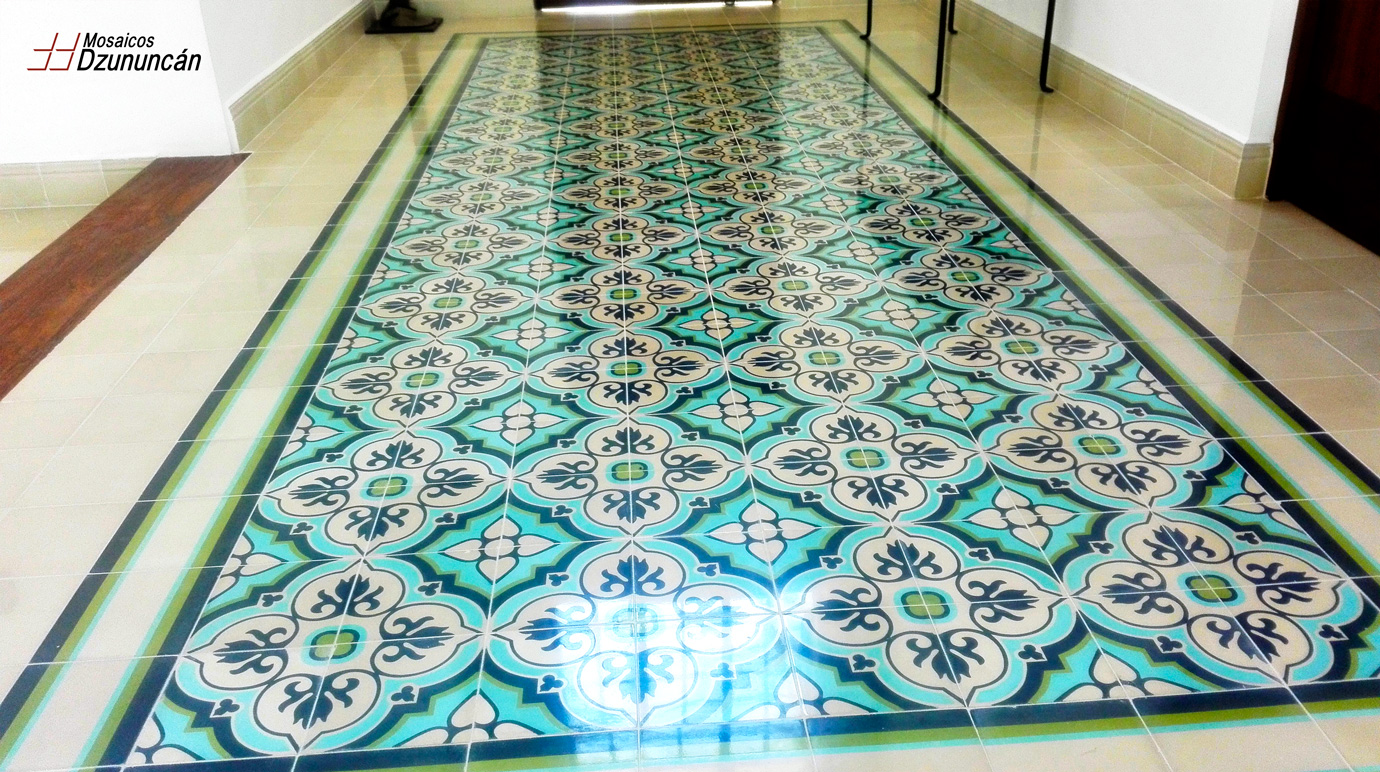 mosaicos artesanales en Merida - TAPETE PERSONALIZADO