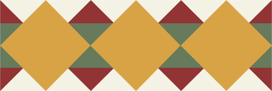 Decorative border tile Dzununcan II Cenefa 10X30 with diamonds and rhombi, bands and lines