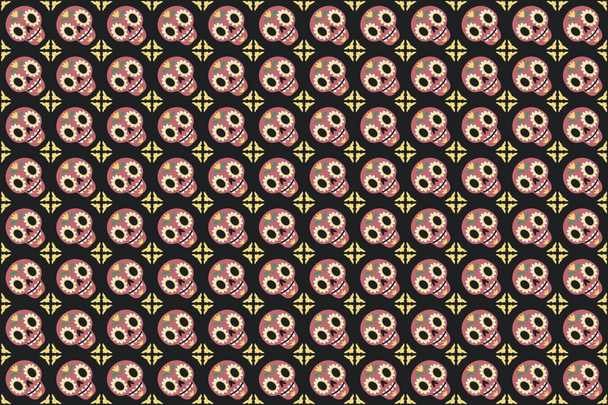 Patrón completo repetido del mosaico artesanal Ánima I