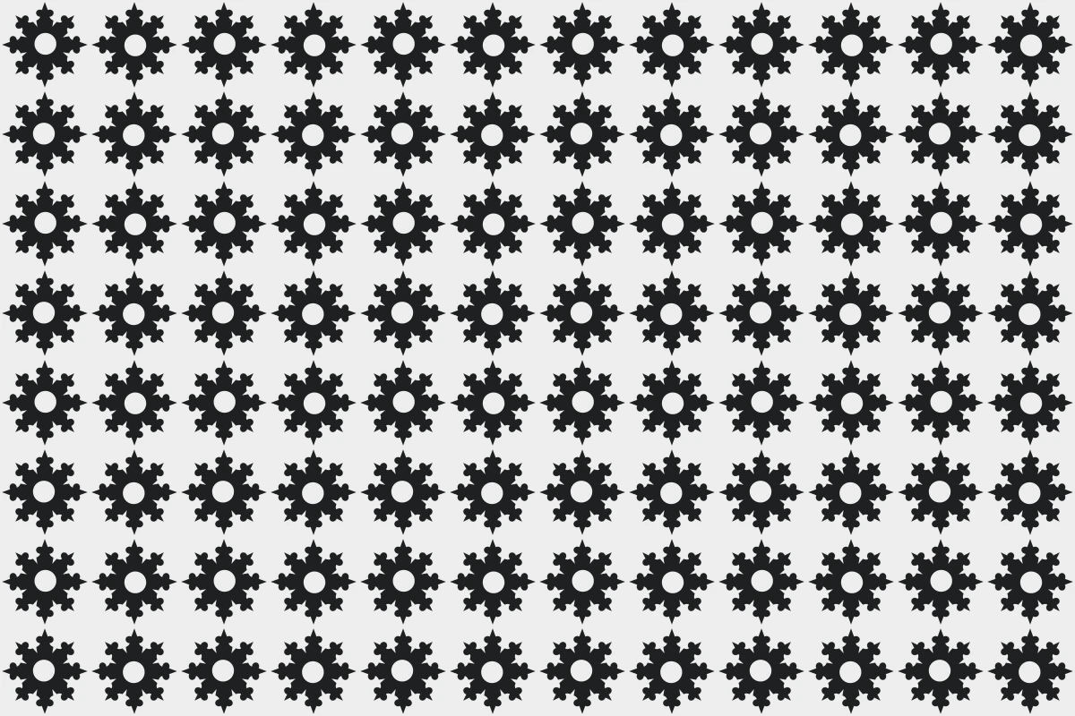 Patrón completo repetido del mosaico artesanal Canopus II