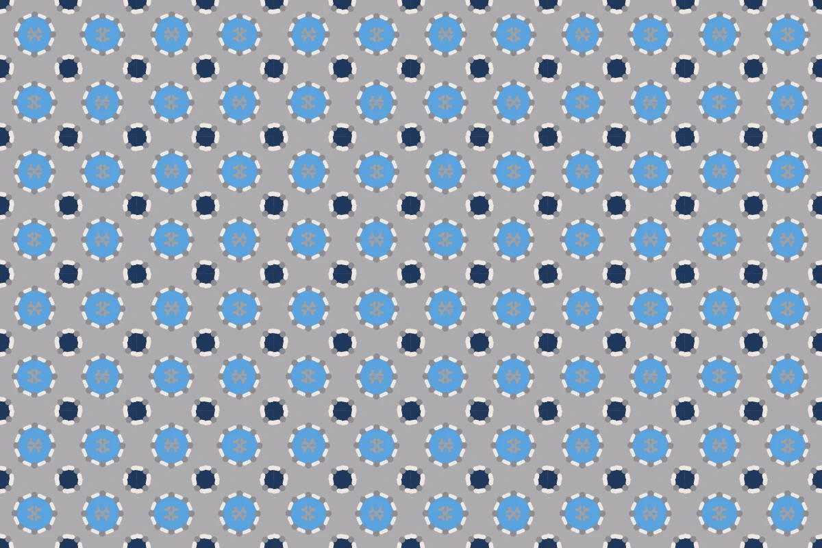 Patrón completo repetido del mosaico artesanal Cell