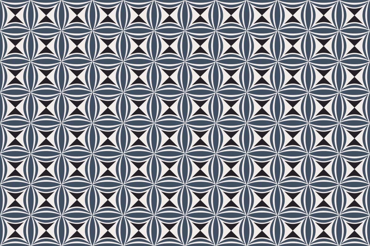 Patrón completo repetido del mosaico artesanal Convexus 1
