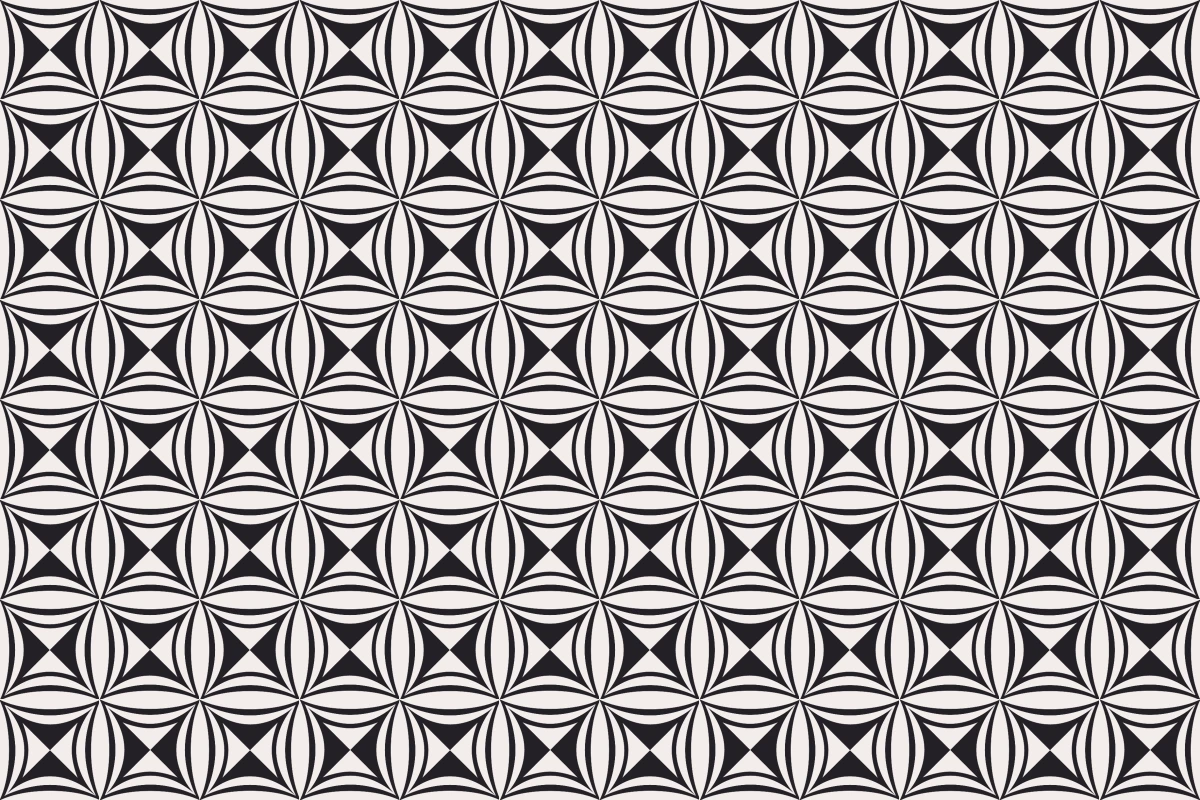 Complete repeated pattern for Convexus 2 handcrafted cement tile