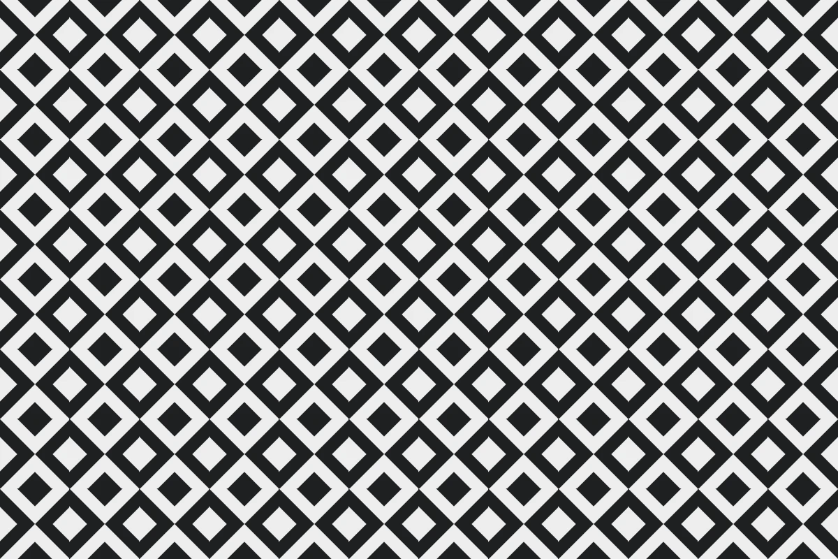 Complete repeated pattern for Cruz Dzununcan handcrafted cement tile