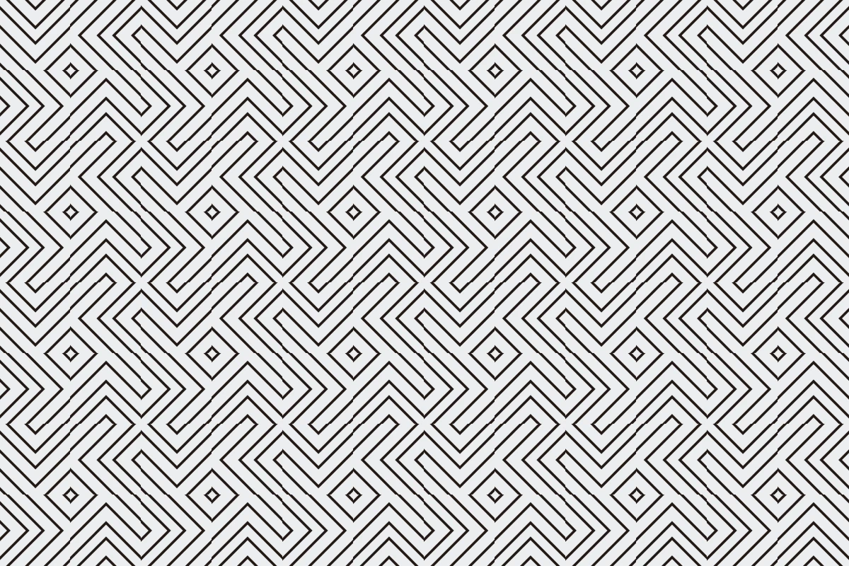 Complete repeated pattern for Espinosa handcrafted cement tile