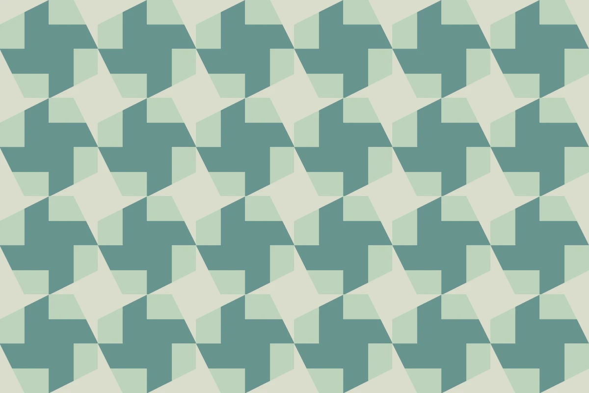 Patrón completo repetido del mosaico artesanal Formas II