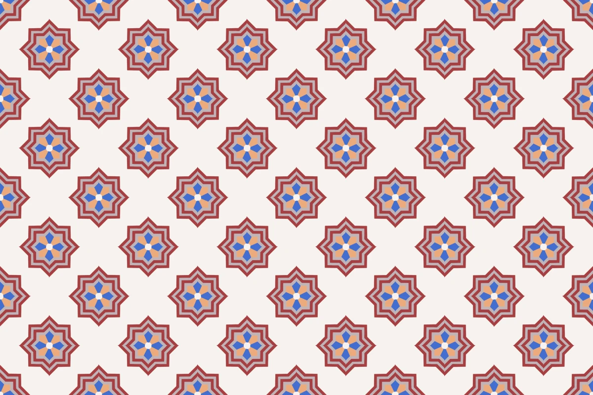 Patrón completo repetido del mosaico artesanal Galaxi 1
