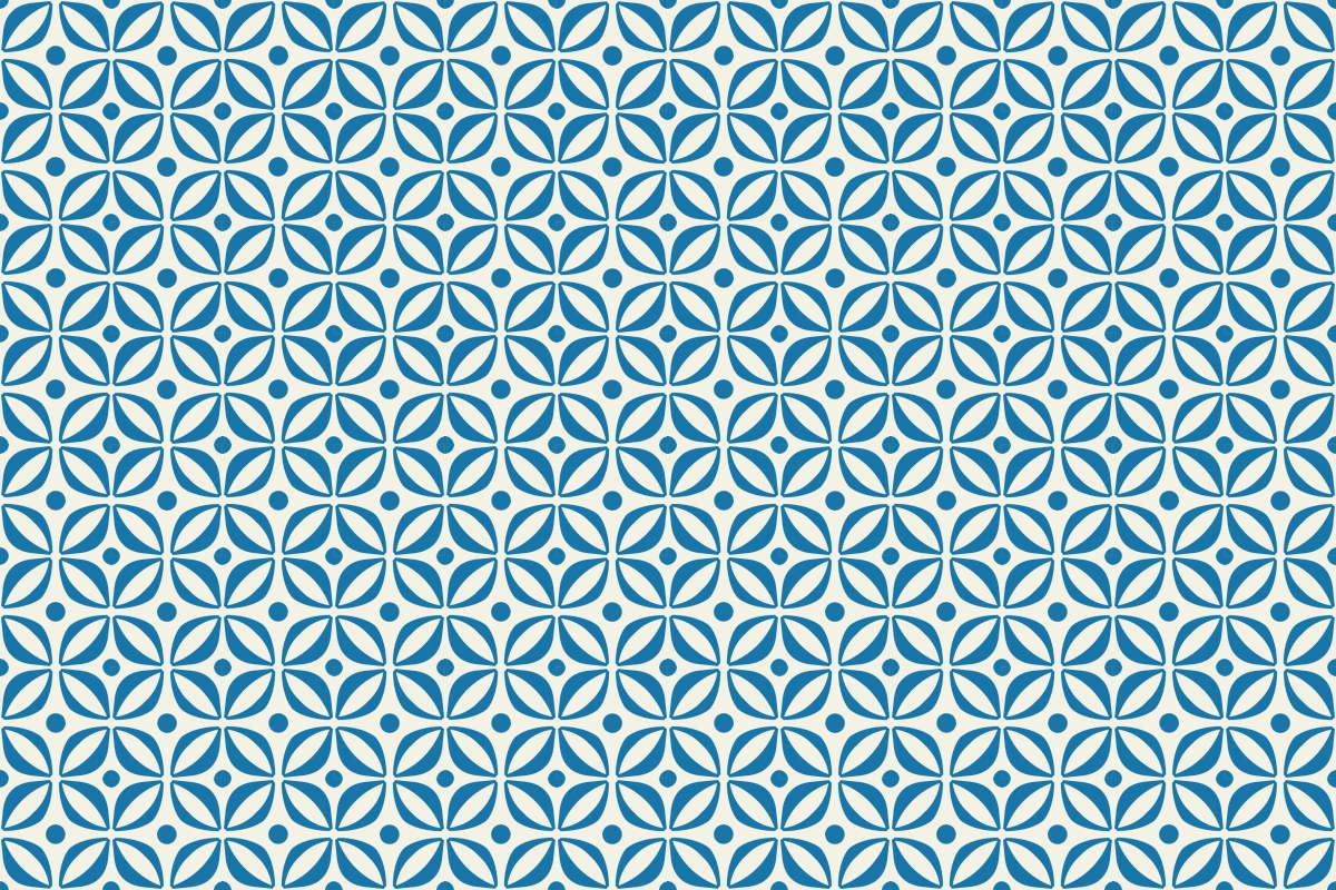 Patrón completo repetido del mosaico artesanal Iglesias
