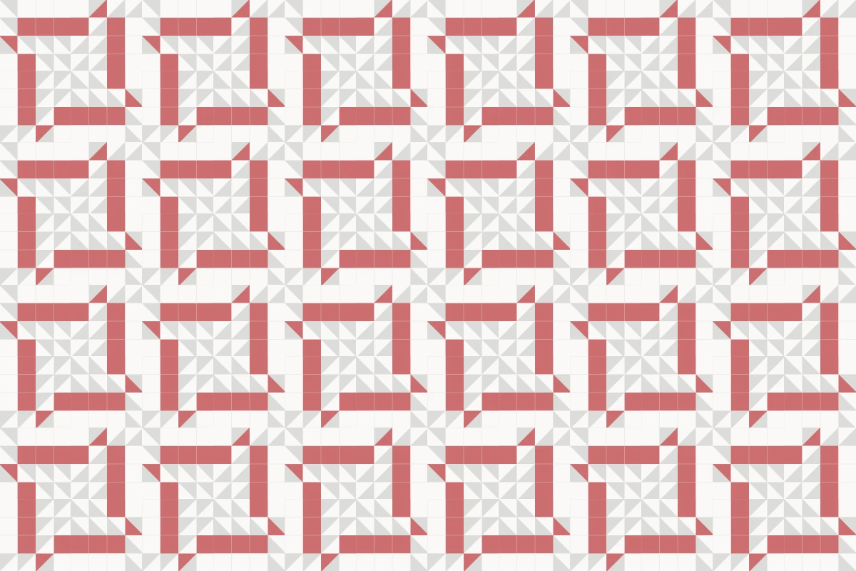 Patrón completo repetido del mosaico artesanal Kaleidos