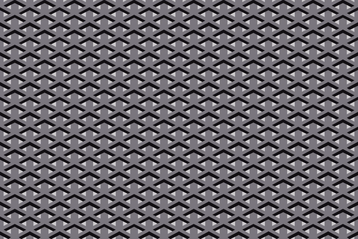 Complete repeated pattern for Latice 2 handcrafted cement tile