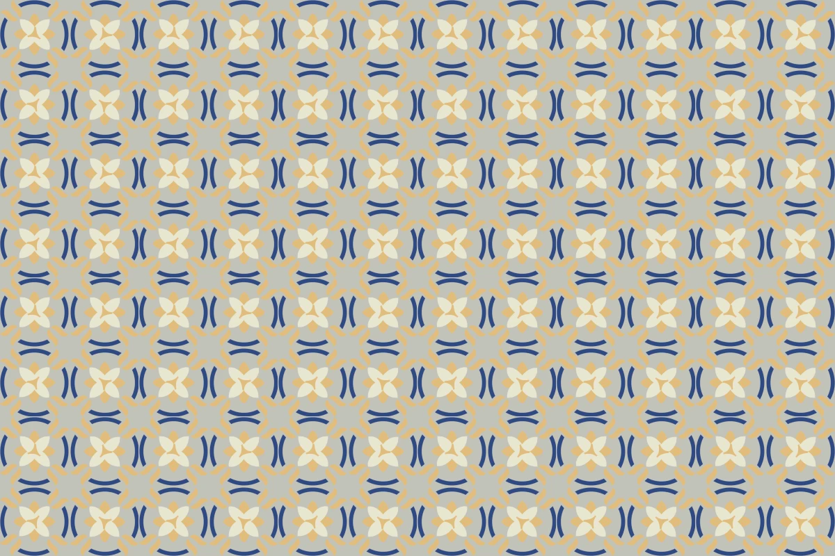 Patrón completo repetido del mosaico artesanal Loto