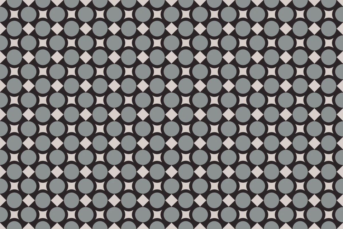 Patrón completo repetido del mosaico artesanal Orinoco