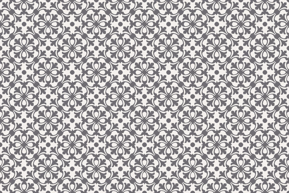 Patrón completo repetido del mosaico artesanal Petalos 3