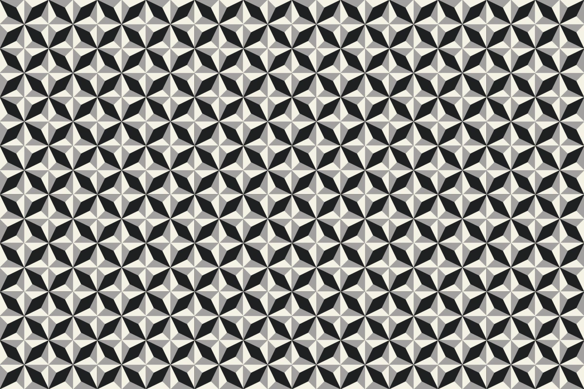 Patrón completo repetido del mosaico artesanal Polaris
