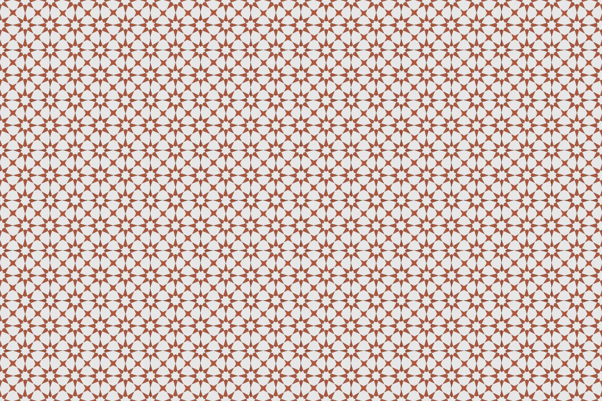 Patrón completo repetido del mosaico artesanal Spica