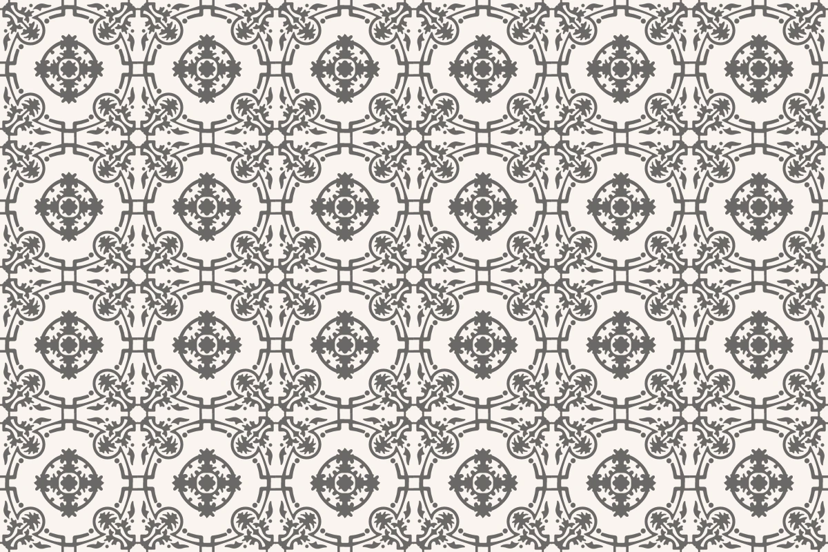 Patrón completo repetido del mosaico artesanal Versalles