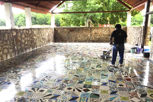 Floor Tiles Collage Polished